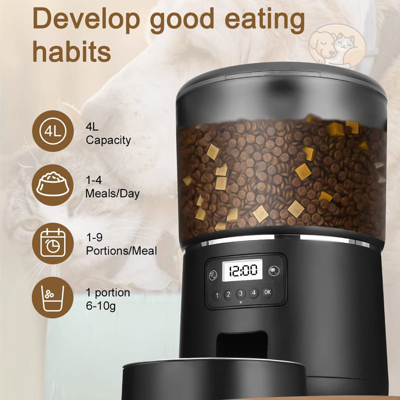 Automatic Cat Feeder Smart Pet Food Dispenser